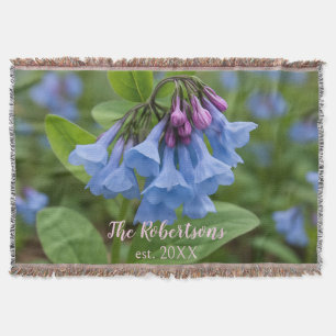 Cobertor Tema Familiar Virginia Bluebell