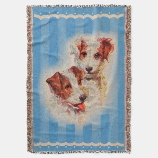 Cobertor Terriers Jack Russell FOFOS (Frente Vertical)