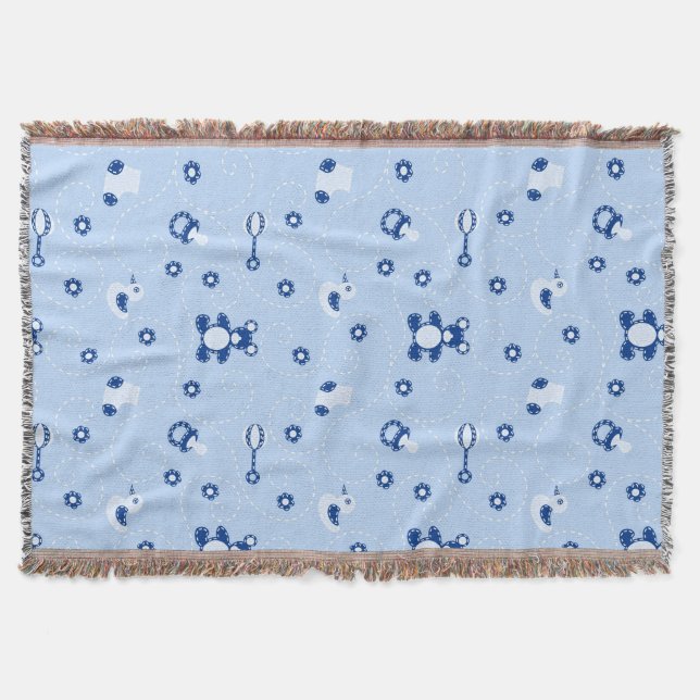 Cobertor Teste padrão da edredão do bebé (Frente)