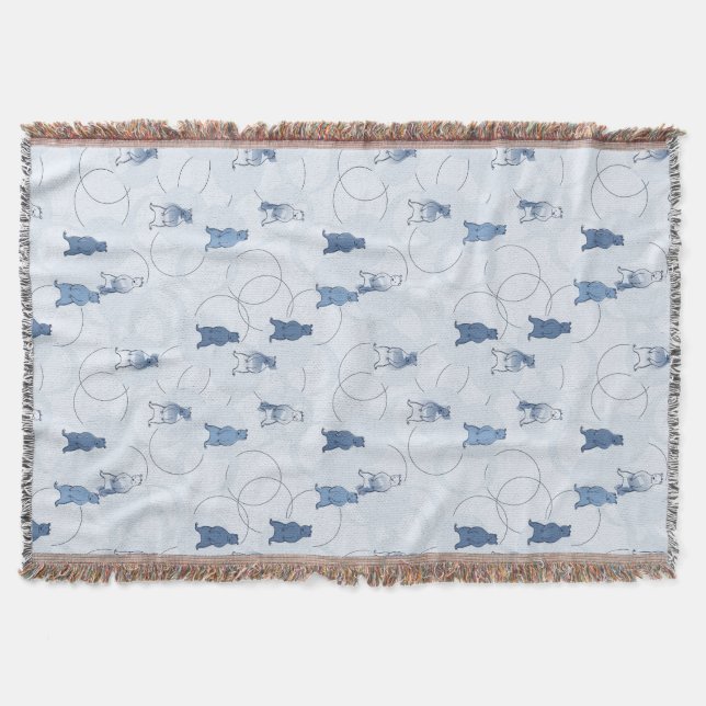 Cobertor teste padrão que caracteriza um urso de urso (Frente)