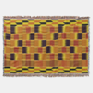 Cobertor Têxtil Cerimonial Africano do Kente