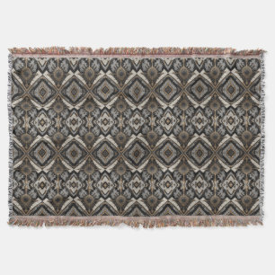 Cobertor Textura do Rhomb Beige