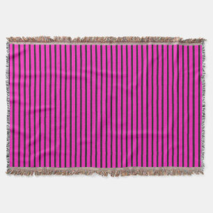 Cobertor textura listrada rosa