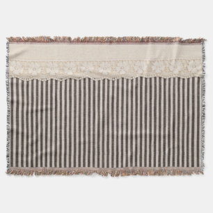 Cobertor Textura têxtil com tecido de rendas, padrão de fun