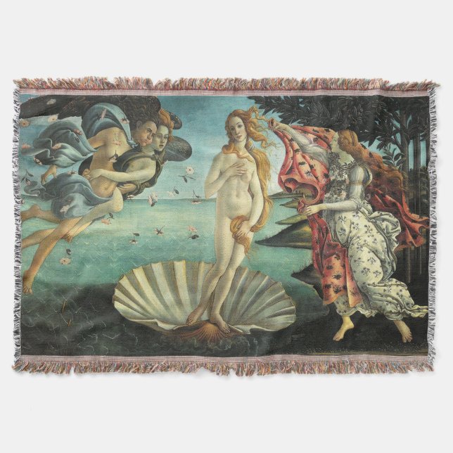 Cobertor The Birth of Venus (Frente)