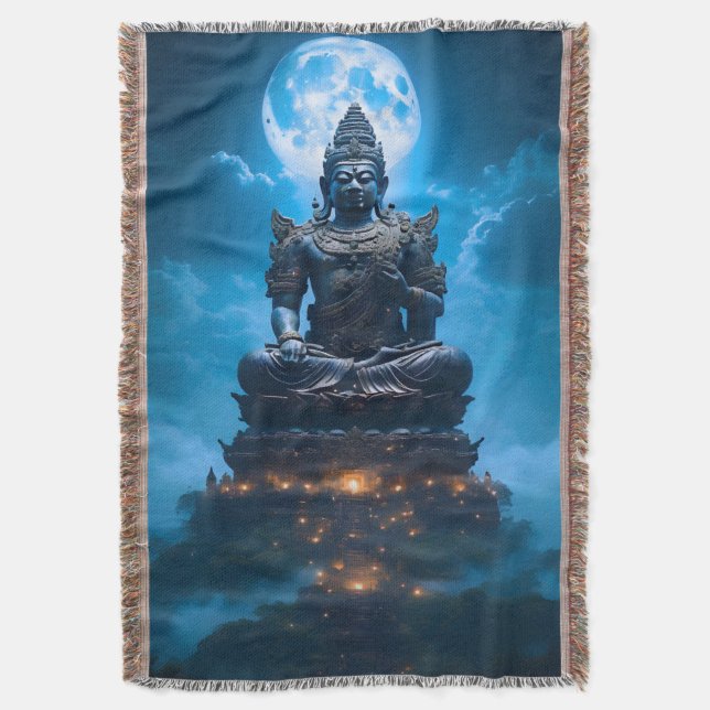 Cobertor The Full Moon Light of the Buddha (Frente Vertical)