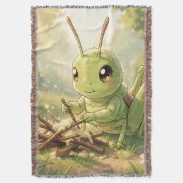 Cobertor The Grasshopper and the Nectar Artwork