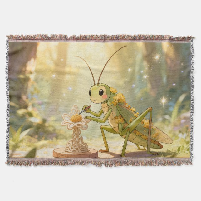 Cobertor The Grasshopper and the Nectar Artwork.1 (Frente)