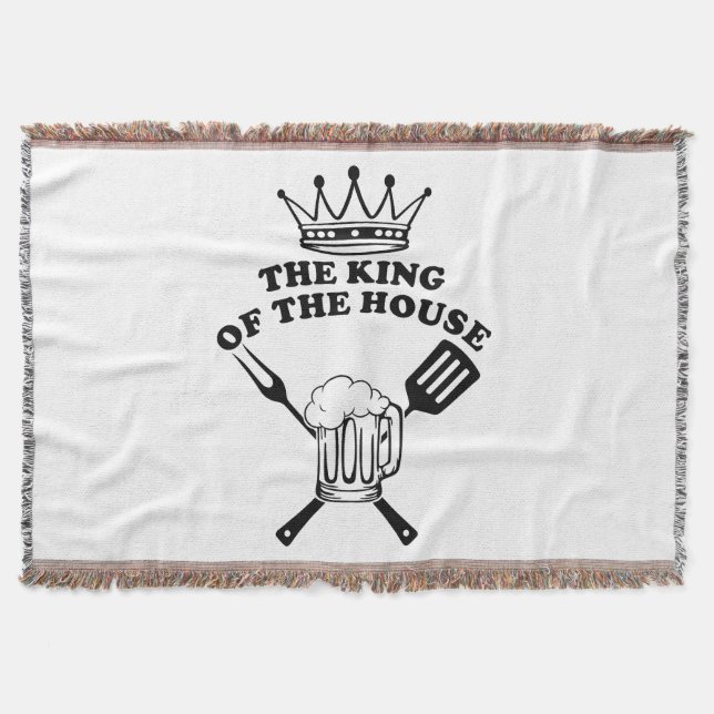 Cobertor The King of the House (Frente)