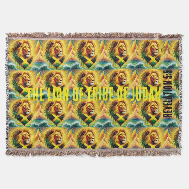 Cobertor The lion of tribe of Judah T-Shirt (Frente)