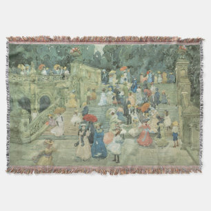 Cobertor The Mall, Central Park de Maurice Prendergast