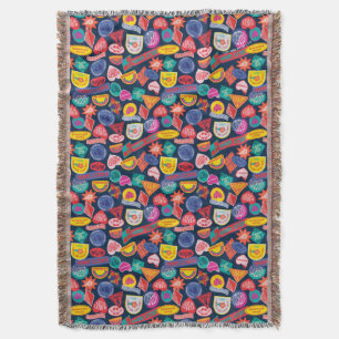 Cobertor The Suicide Squad Harley Quinn Badge Pattern