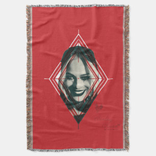 Cobertor The Suicide Squad Harley Quinn Diamond Target