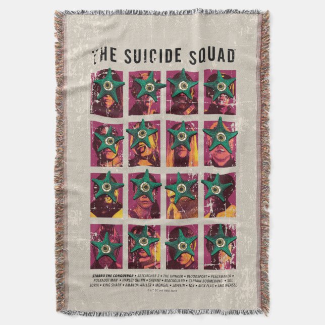 Cobertor The Suicide Squad | Starro Squad Edition (Frente Vertical)