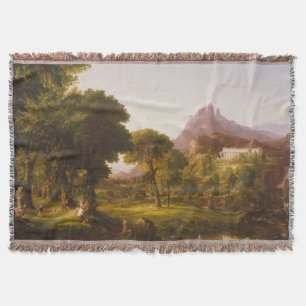 Cobertor Thomas Cole Dream of Arcadia