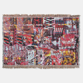 Cobertor Throw Blanket – Fragmented Pulse