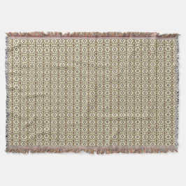 Cobertor Throw Blanket with Old Spanish Style Vibes 