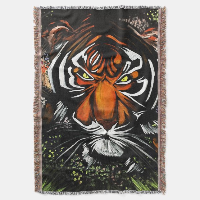 Cobertor Tiger Stare (Frente Vertical)