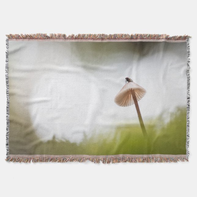 Cobertor Tiny Mushroom Nature Foto (Frente)