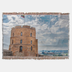 Cobertor Torre Gediminas em Vilnius, Lituânia