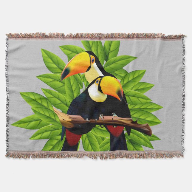 Cobertor Toucan Duo Silver (Frente)