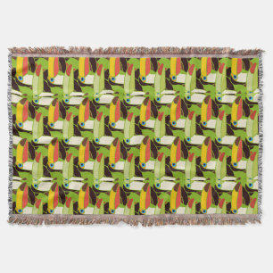 Cobertor Toucans colorido 2