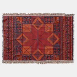 Cobertor tradicional bordado palestino tatreez padrão