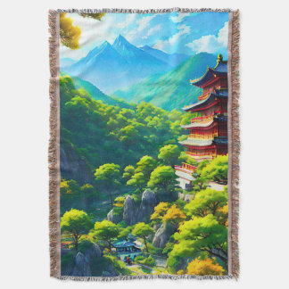 Cobertor Tranquilidade Imperial: Abraço da Natureza