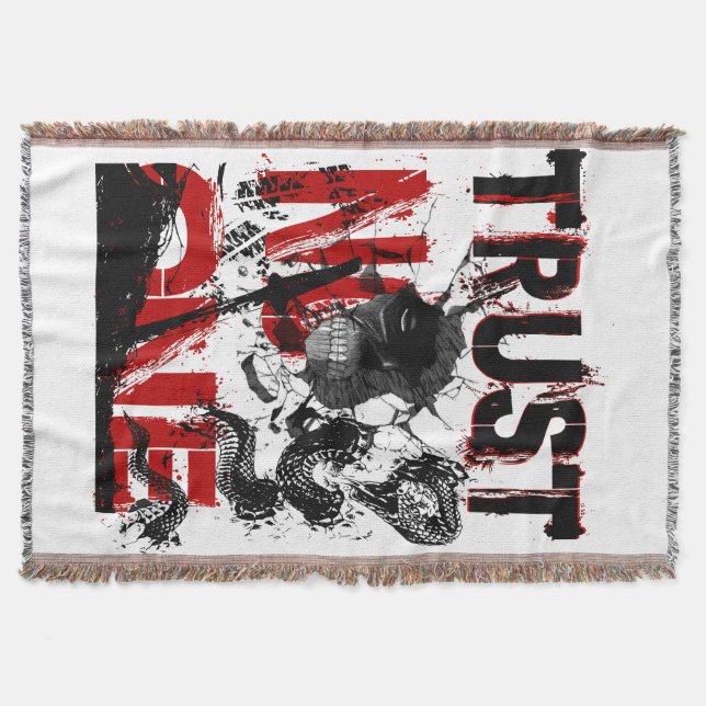 Cobertor Trust No One (Frente)