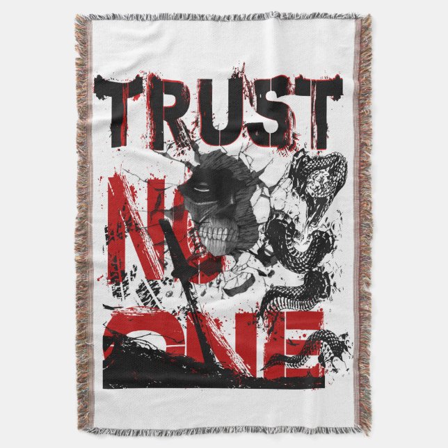 Cobertor trust No One (Frente Vertical)