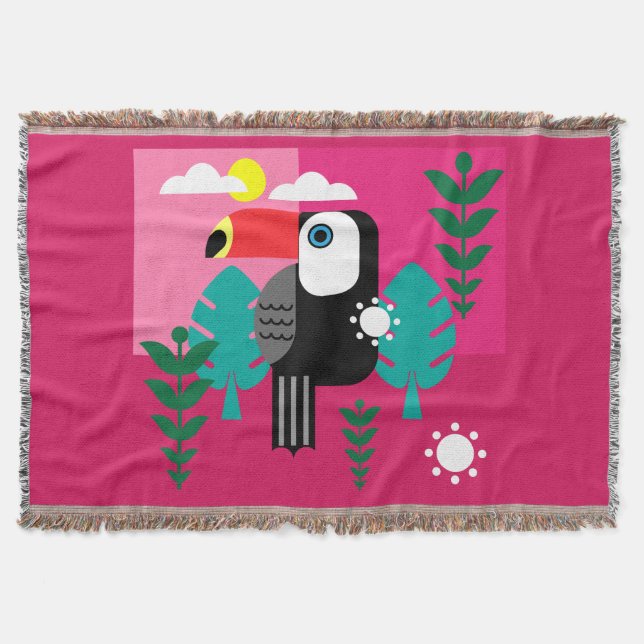 Cobertor Turiano Tropical RainForest (Frente)