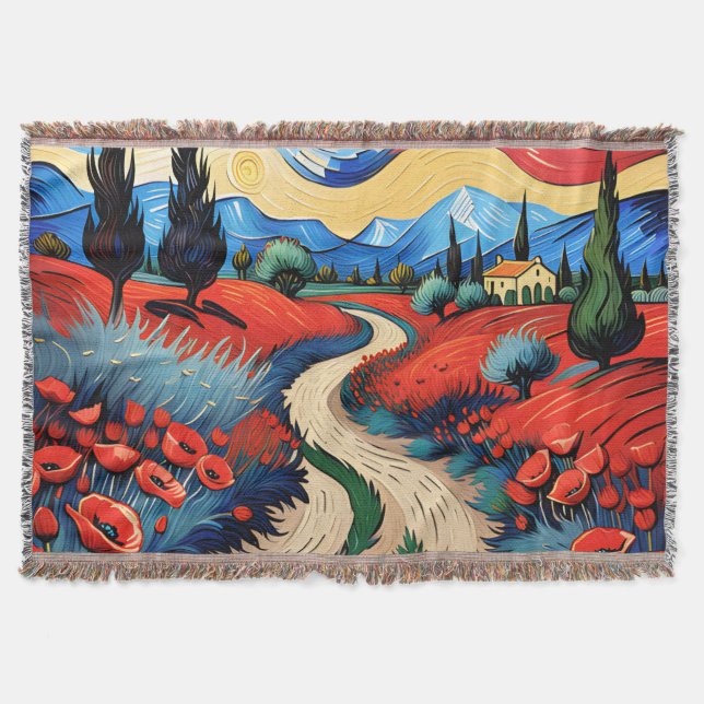 Cobertor Um belo campo (Frente)