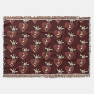 Cobertor Um Coração Para Girafas
