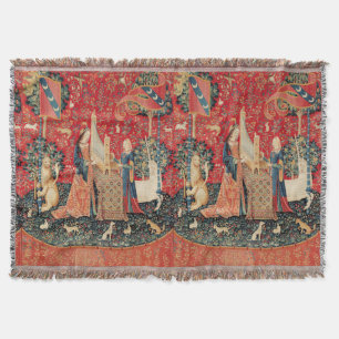 COBERTOR UNICORN E LADY JOGANDO ÓRGÃO COM ANIMAIS