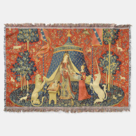 Cobertor Unicorn Tapestries Lady Legend Medieval