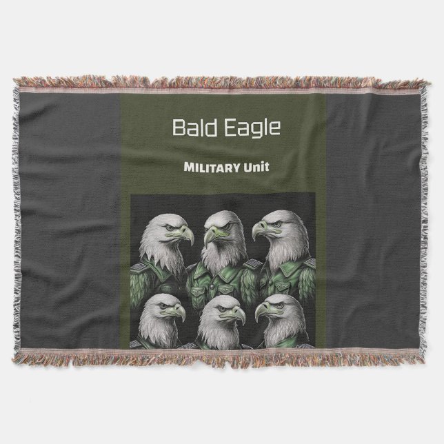 Cobertor Unidade Militar Bald Eagle (Frente)