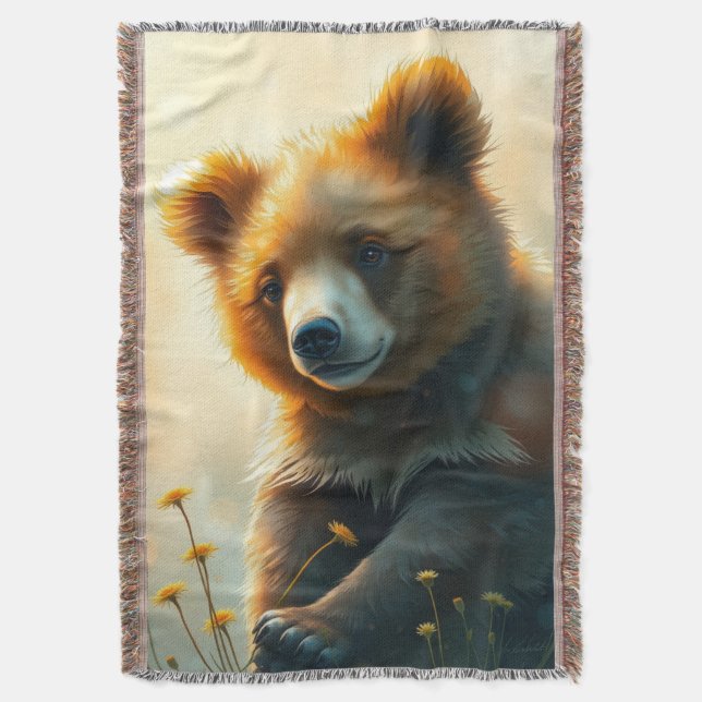 Cobertor Urso no sol (Frente Vertical)