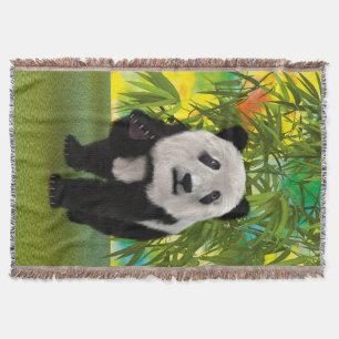Cobertor Urso Panda Fofo Presente Perfeito para Amantes de
