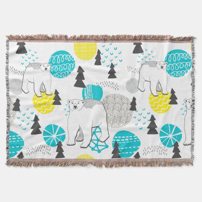 Cobertor Urso polar (Frente)