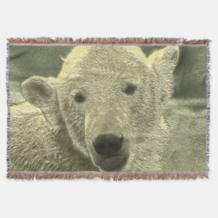 Cobertor urso polar metálico