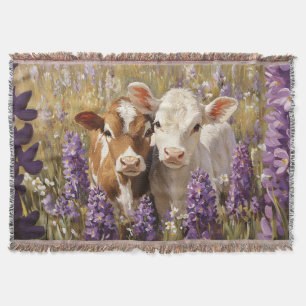 Cobertor Vacas Leiteiras Cujas Folhas De Tremoço