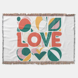 Cobertor valentine's day gift, Wall Design, Love decor