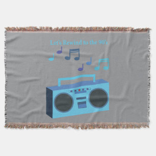 Cobertor Vamos voltar para os anos 90