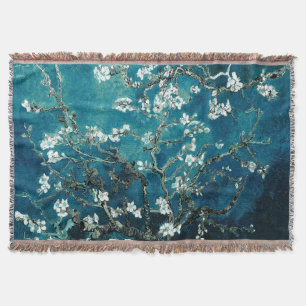 Cobertor Van Gogh Almond Blossoms : Teal Escuro