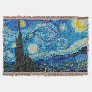 Cobertor Van Gogh - Noite Estrelada