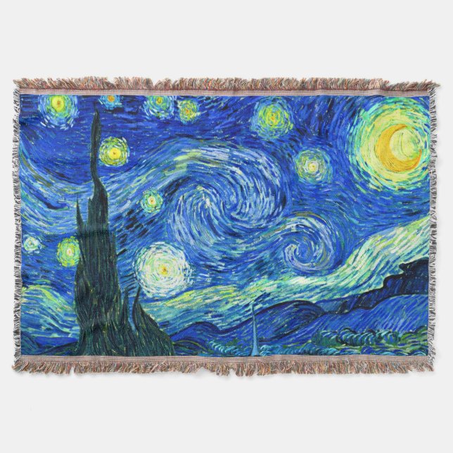 Cobertor Van Gogh Starry Night (Frente)