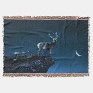 Cobertor veado à luz da lua