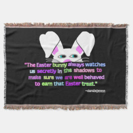 Cobertor Vejo Você, Coelhinho Da Páscoa Jogando Cobertura