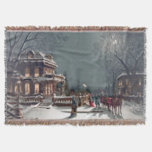 Véspera de Natal vitoriana de J. Hoover 1880