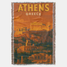 Viagem Retro Atenas Grécia